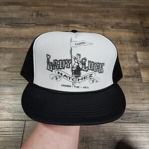 Lady Luck casino Natchez, MS cap snapback hat souvenir cb